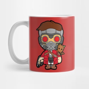 Starlord Groot Chibi Mug